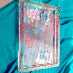 Made out of resin